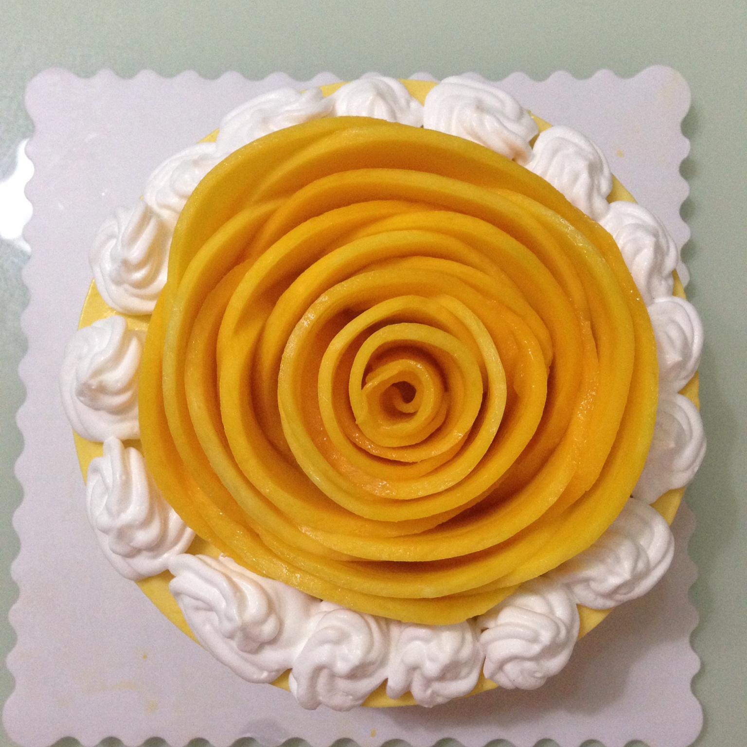 《Tinrry下午茶》教你做芒果流心慕斯（6寸配方）