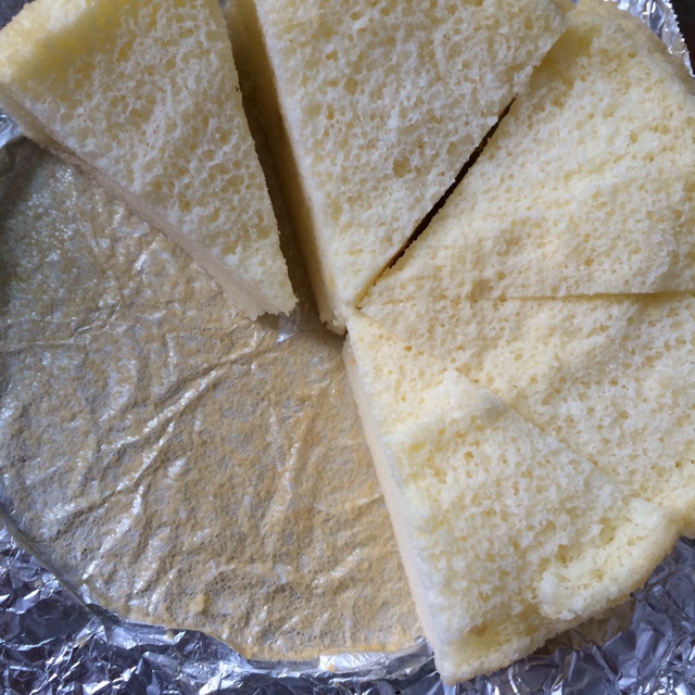 超简单完美戚风蛋糕（6寸2蛋）附打发、翻拌、脱模视频