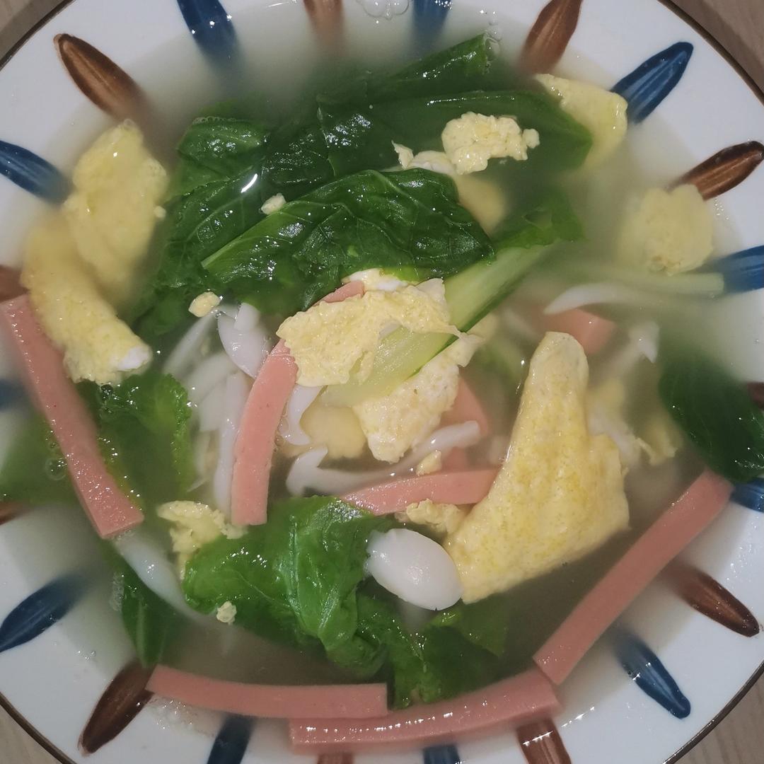 300大卡吃到撑 / 鲜美蘑菇烩青菜