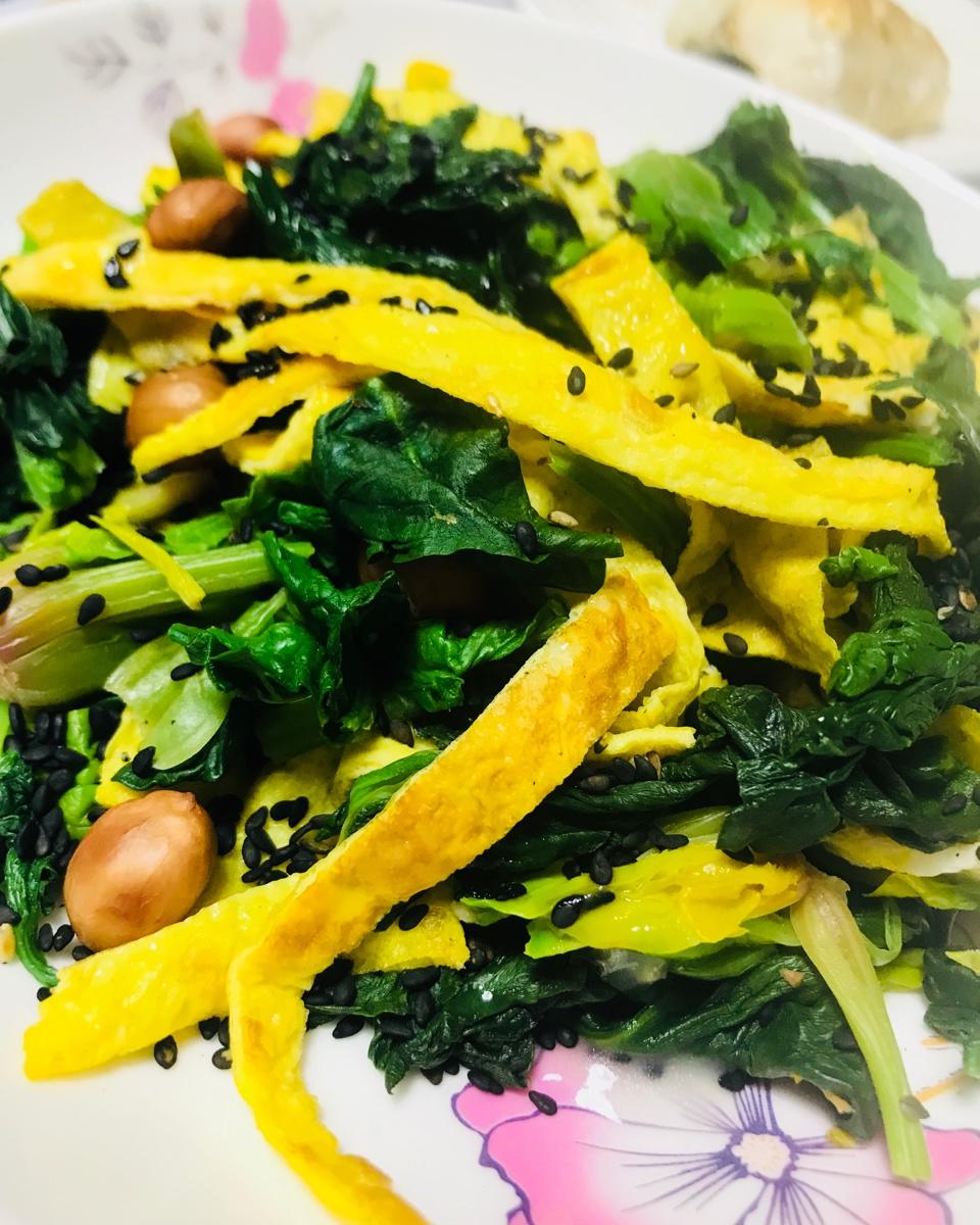 健康低脂凉拌菜—菠菜可以这样吃