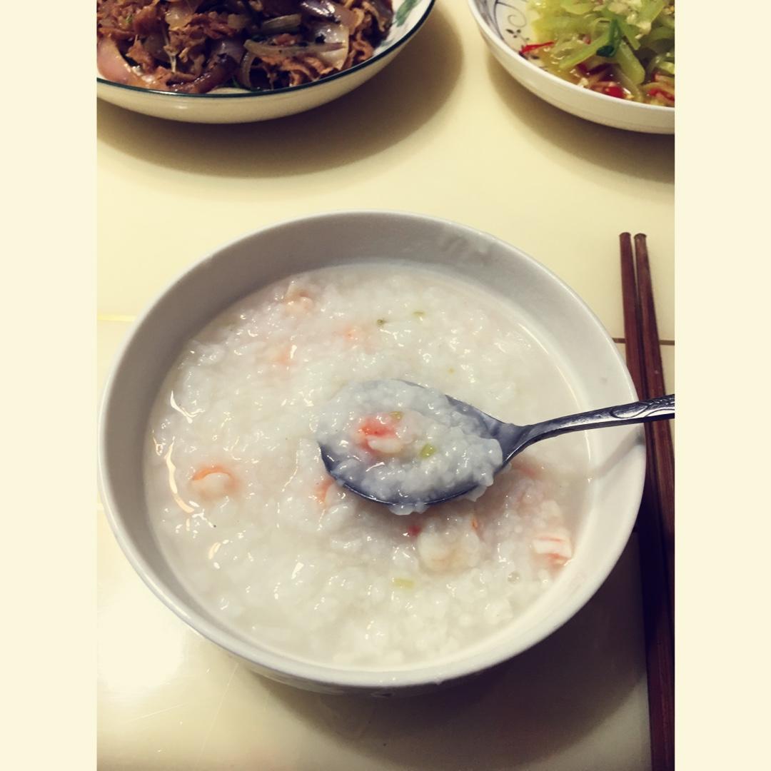 十五分钟快手之砂锅鲜虾粥(附5分钟电饭煲电压力锅更快捷方法)