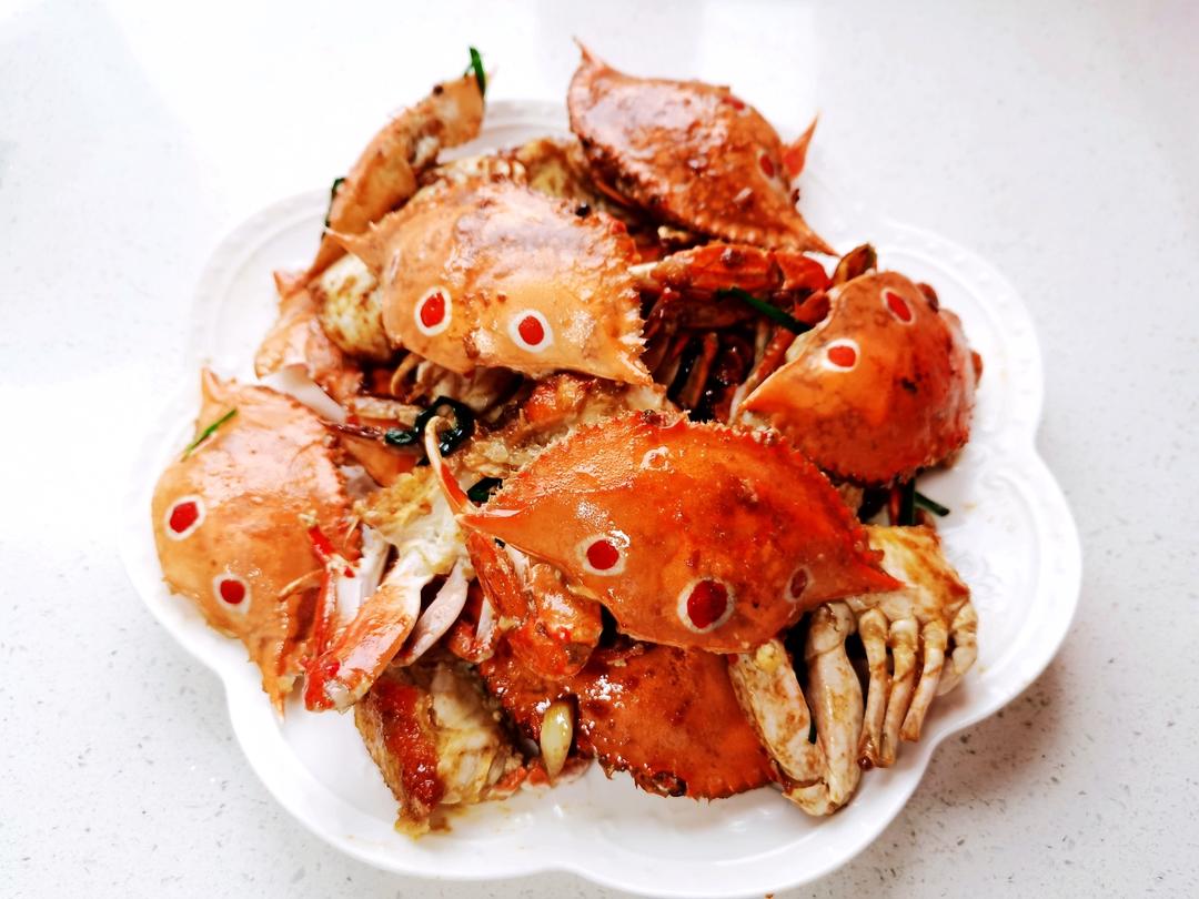 葱姜炒蟹