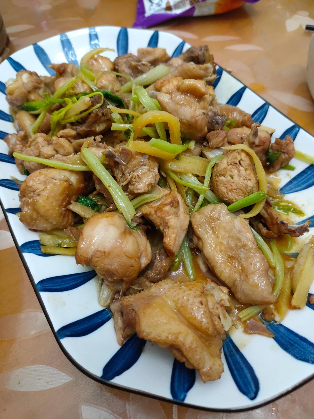 仔姜炒鸡