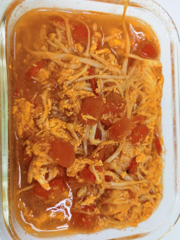 虾仁番茄豆腐汤