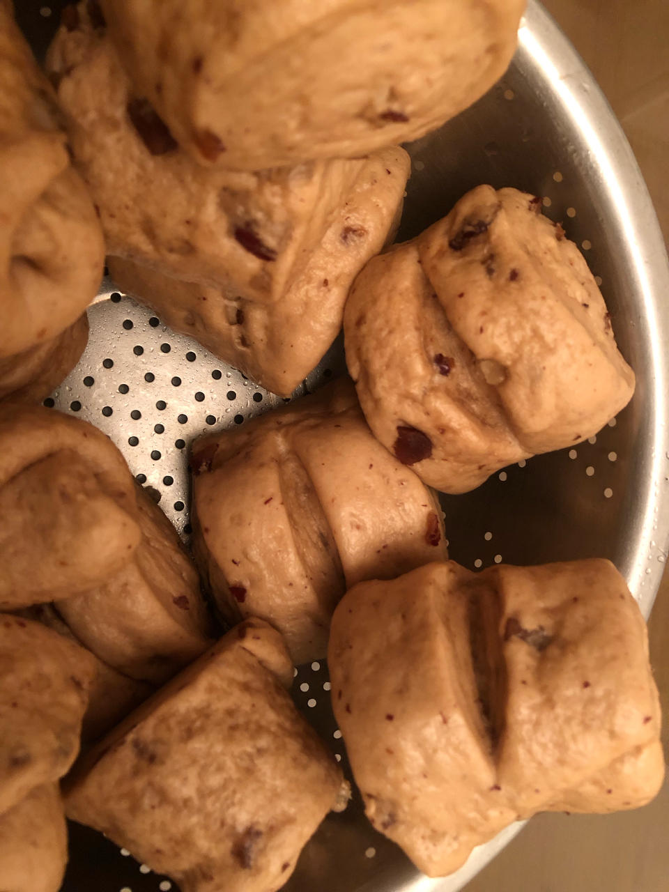 一直被模仿，从未被超越——自然开花红糖枣馒头（更加松软版）