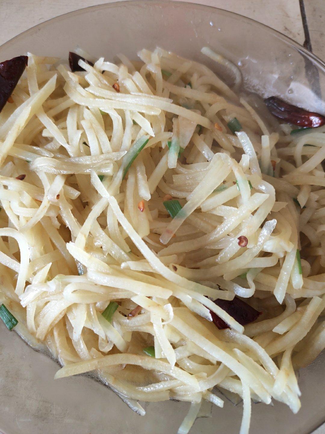 醋溜土豆丝