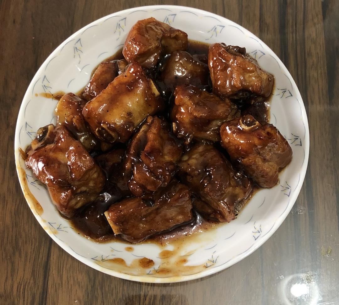 酸酸甜甜的梅子酱排骨