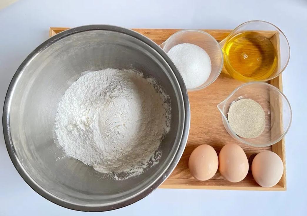 纯奶手撕吐司的做法 步骤1