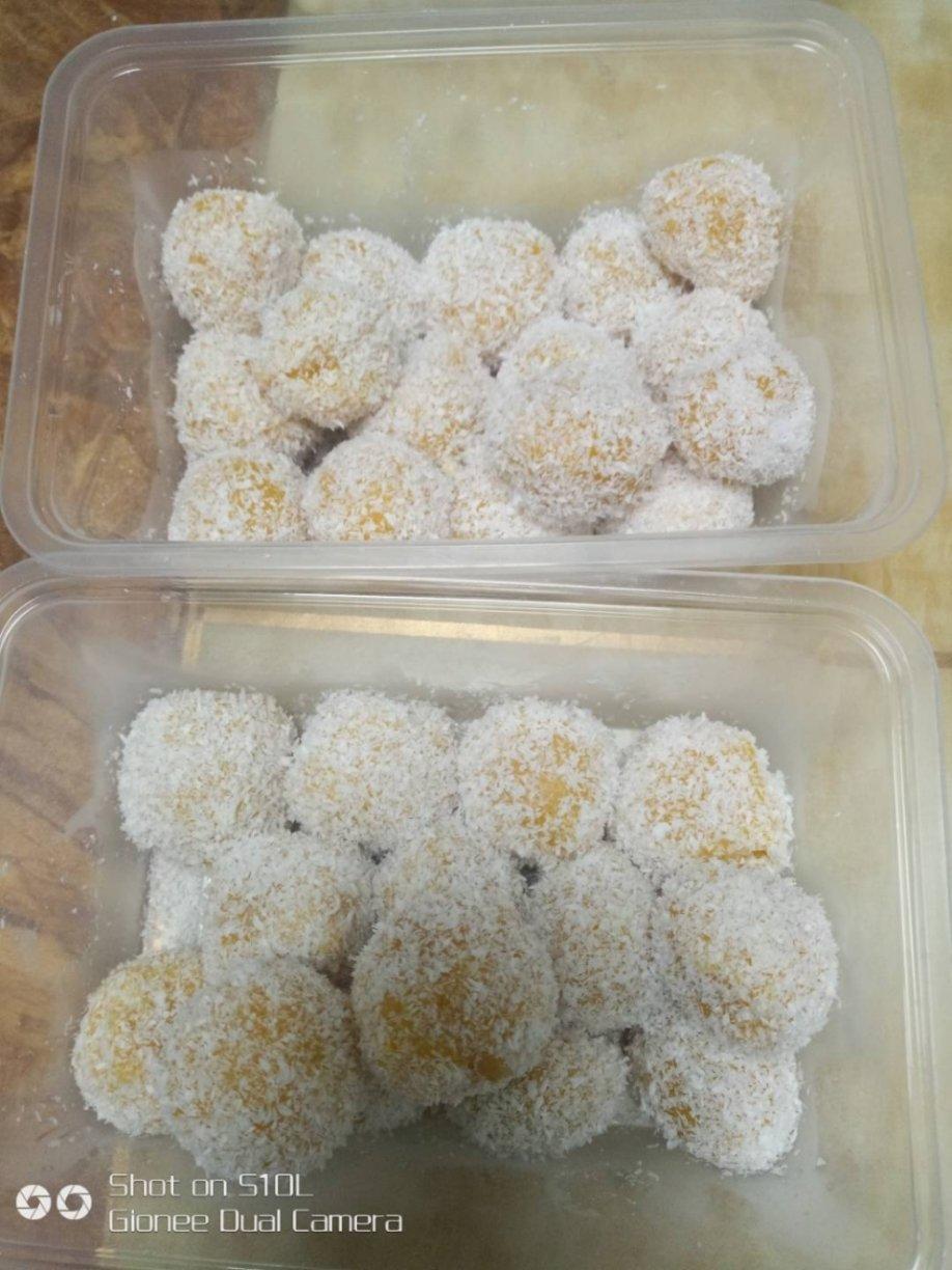 椰香南瓜紫薯糯米糍