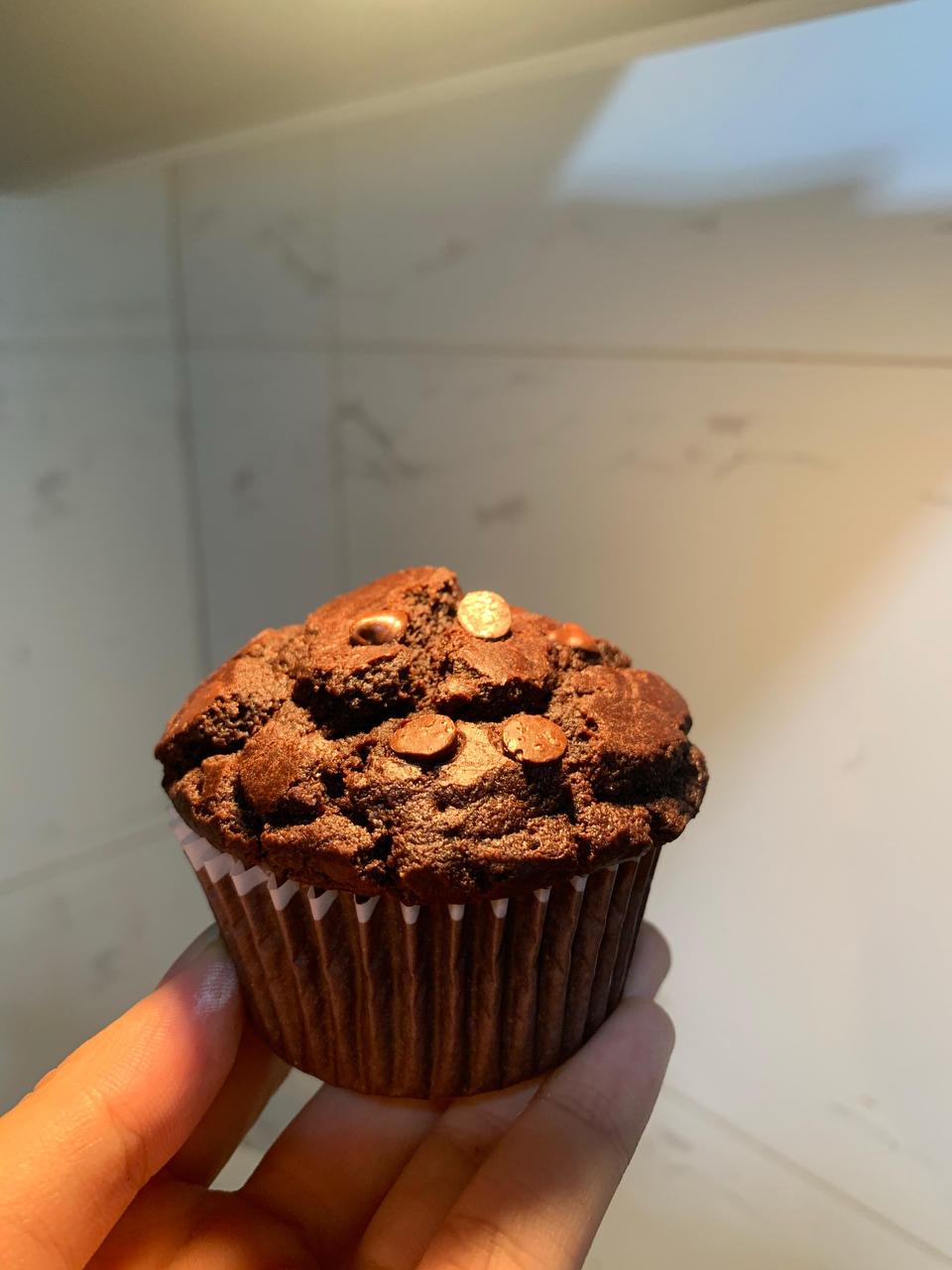 在家做巧克力蘑菇头麦芬蛋糕🍫