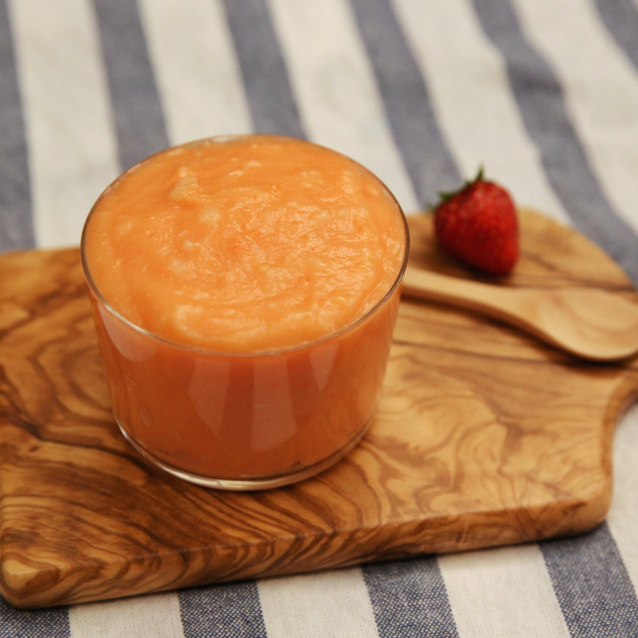 akane做的宝宝辅食胡萝卜苹果泥