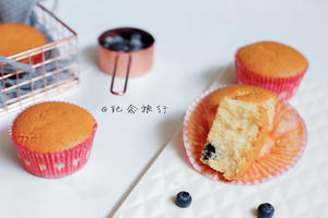 12连原味小嶋海绵蛋糕 蓝莓爆浆蛋糕的做法 步骤11