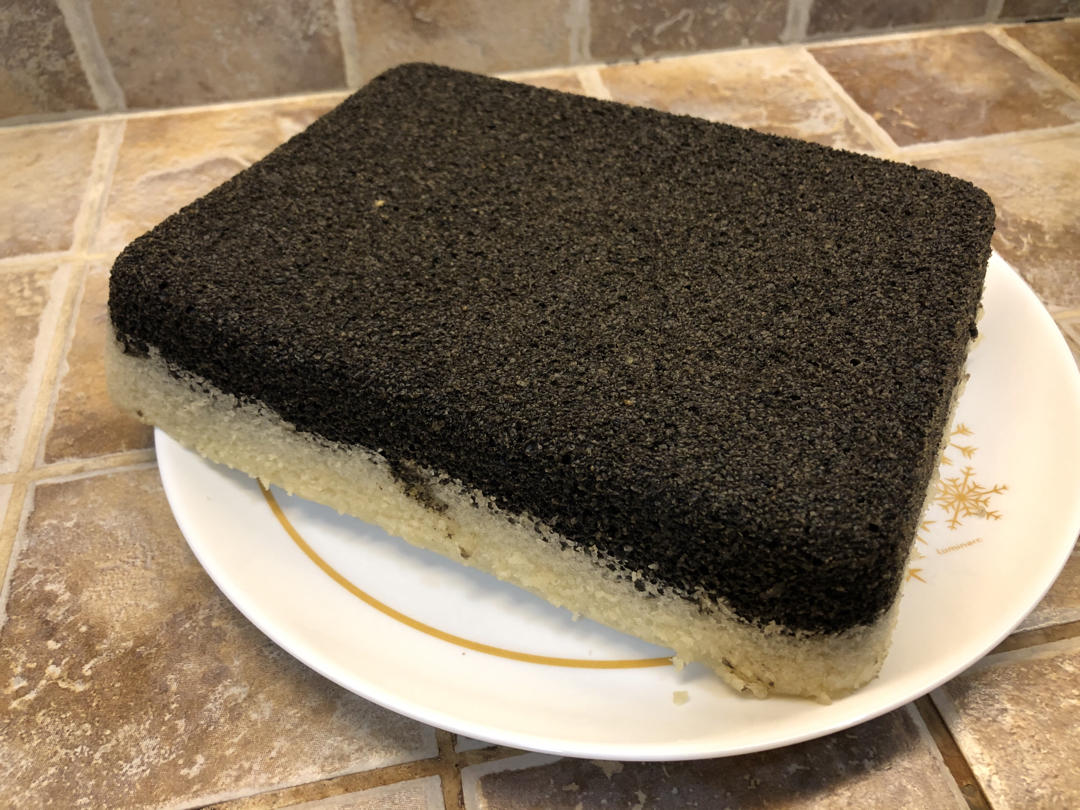 超简单的黑米发糕教程