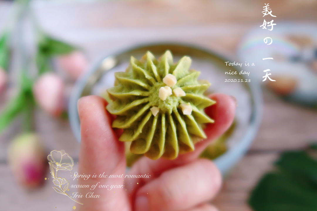 零失败花纹超级立体的黄油曲奇