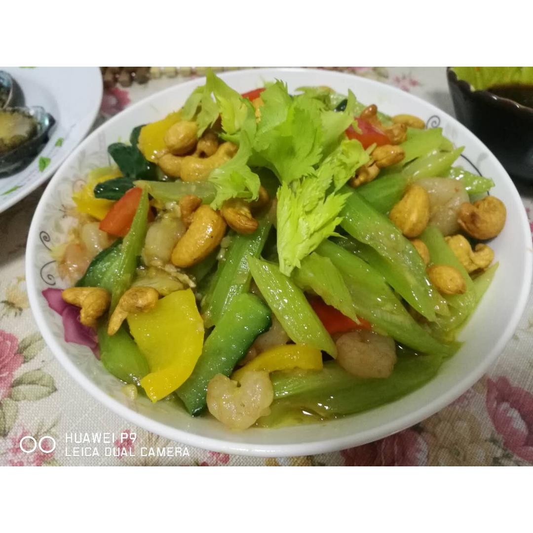 腰果虾仁
