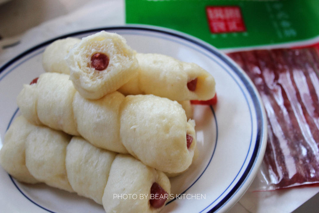 纯奶手撕吐司的做法 步骤1