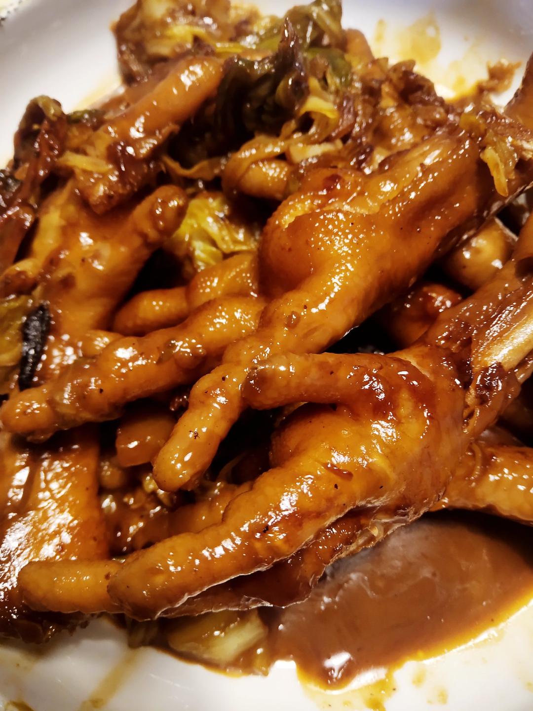 【超级好吃下酒的炖鸡爪子图片】九梵_下厨房