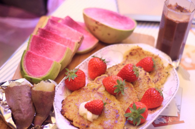 胡萝卜土豆丝饼