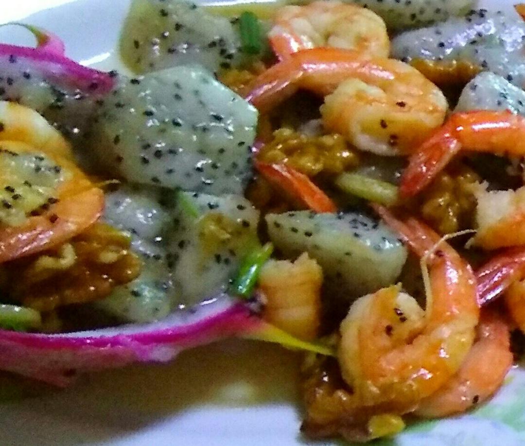鲜嫩虾仁滑蛋