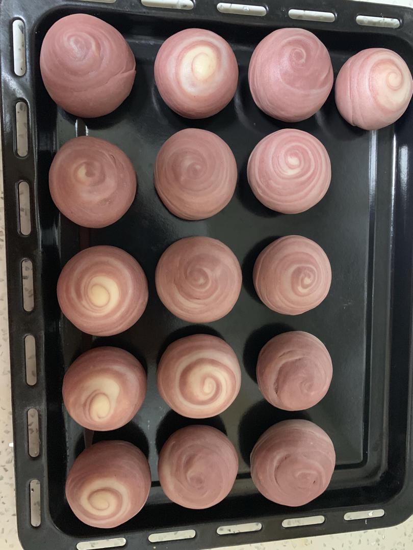 彩色蛋黄酥 螺旋酥 彩酥