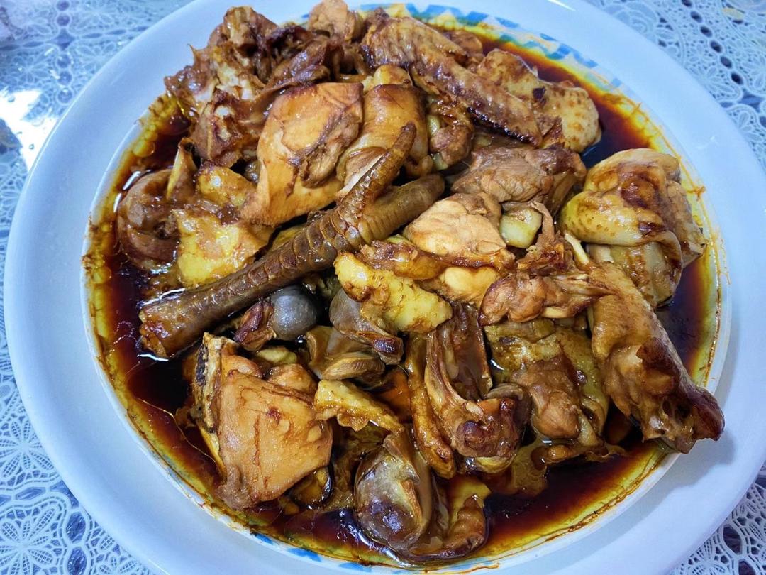 香菇蒸滑鸡