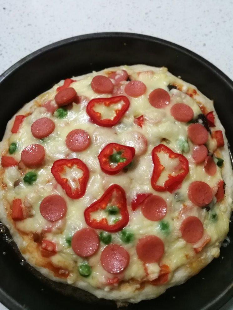 纯手工披萨（附披萨饼皮制作步骤）