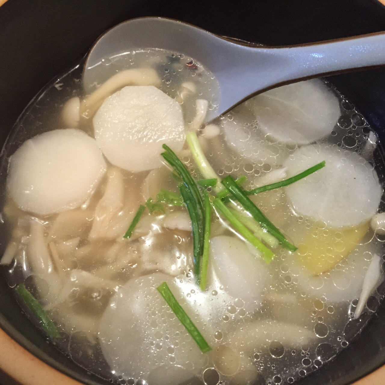 糖心太阳蛋做的冬日暖汤——菌菇汤