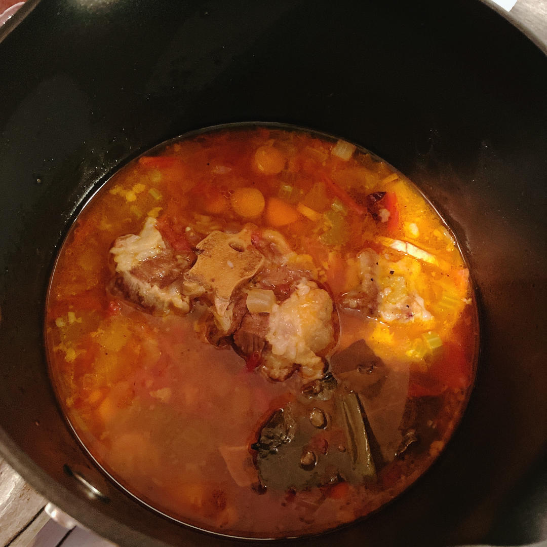 西式红酒炖牛尾