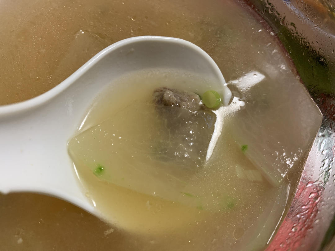 夏天不可错过的家常味--冬瓜丸子汤