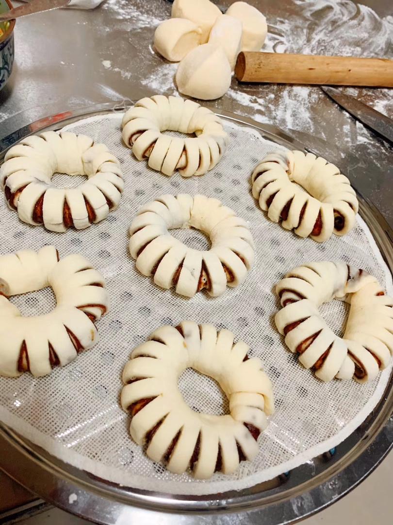 小灯笼豆沙卷 豆沙包 超治愈 一次醒发 附整形细节视频