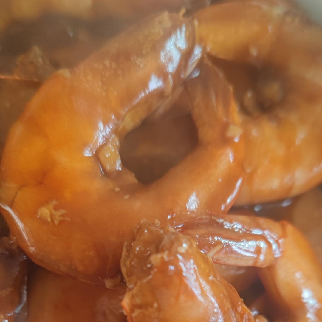 家庭版油焖大虾