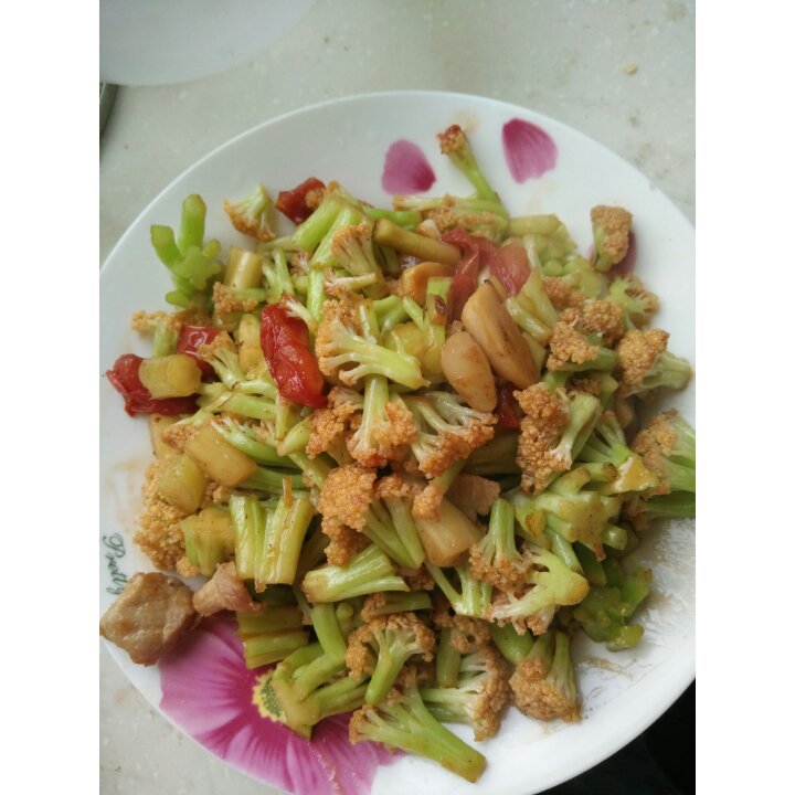 西红柿有机花菜