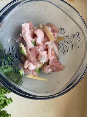 【家常菜】苔菜炖粉条的做法 步骤1