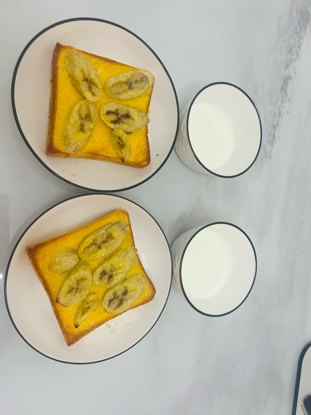 好吃到哭的香蕉烤吐司❗️酥脆香甜❗️零失败❗️