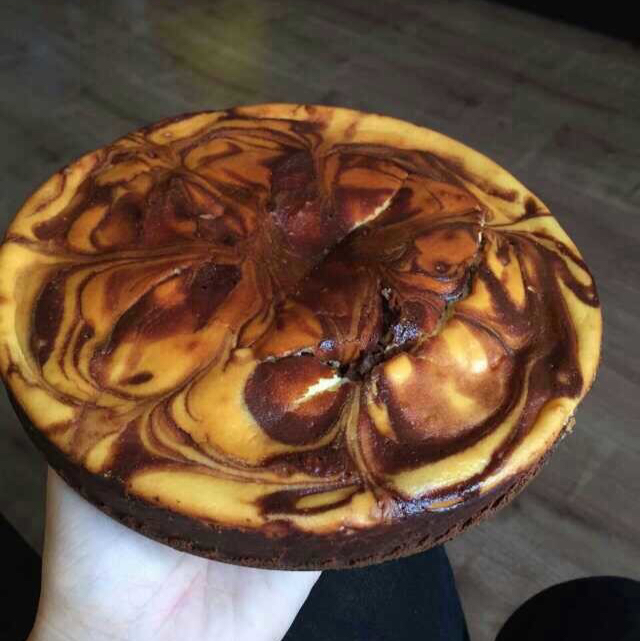 巧克力大理石芝士蛋糕