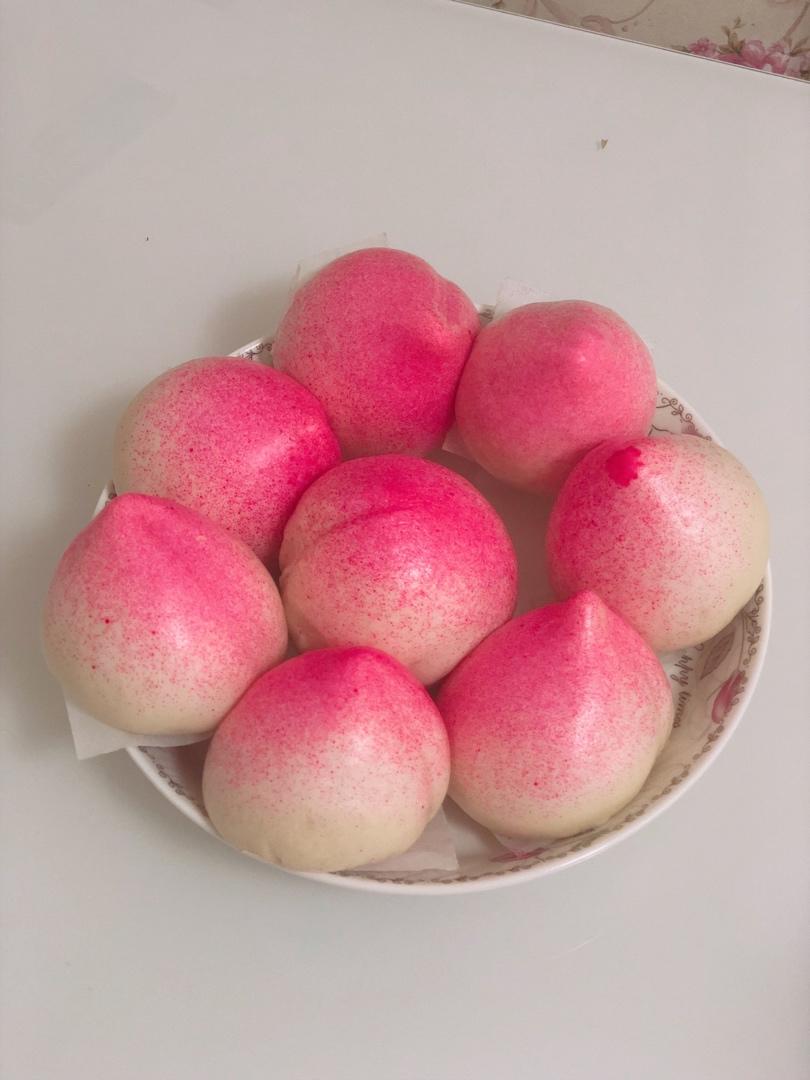 小厨娘krystal做的寿桃