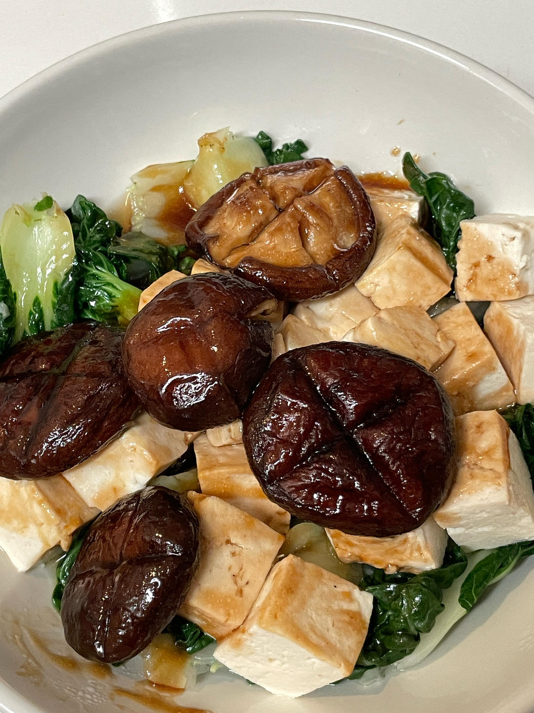 蚝油香菇青菜