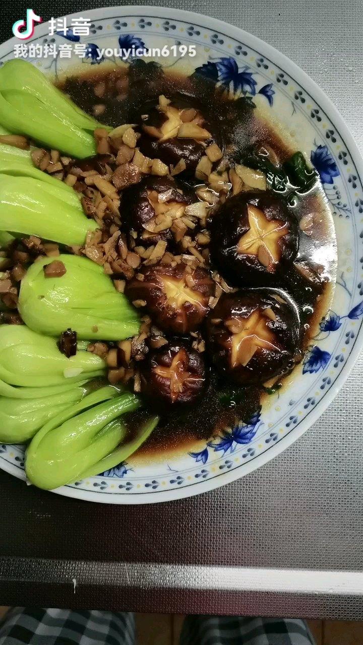 蚝油香菇小油菜