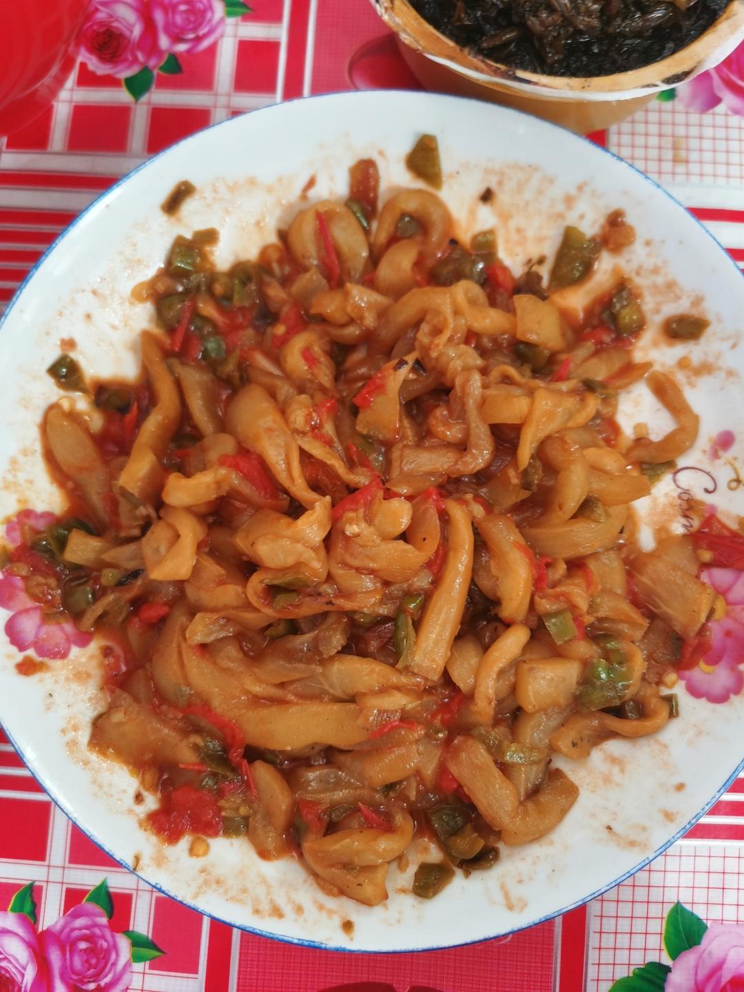 少油美味的家常炒茄子