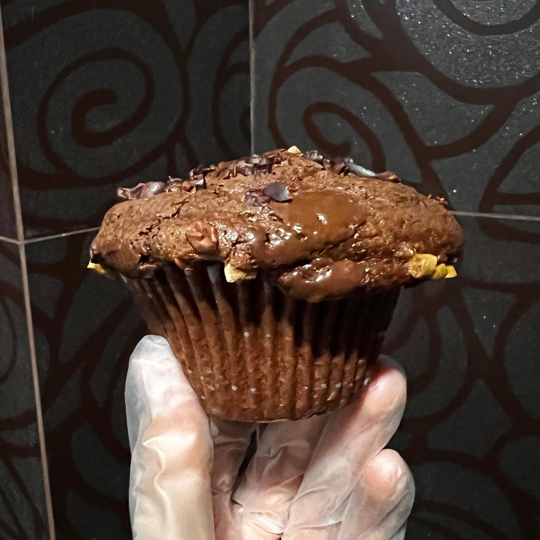 在家做巧克力蘑菇头麦芬蛋糕🍫