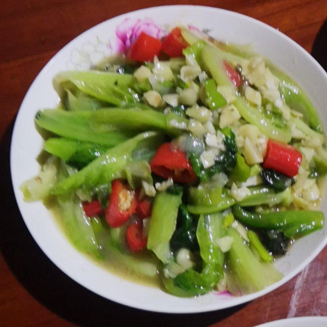 蒜蓉炒生菜