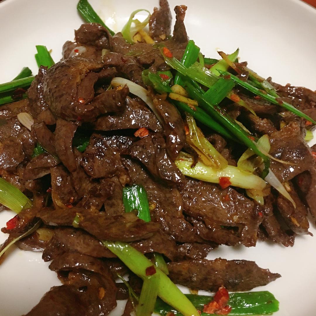 爆炒猪脷的做法