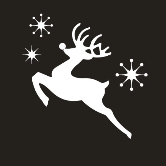 圣诞小麋鹿冫