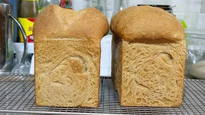 天然酵母全麦吐司（无糖无油无蛋）【消耗弃种】