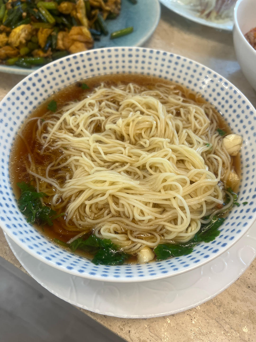 一碗热汤面