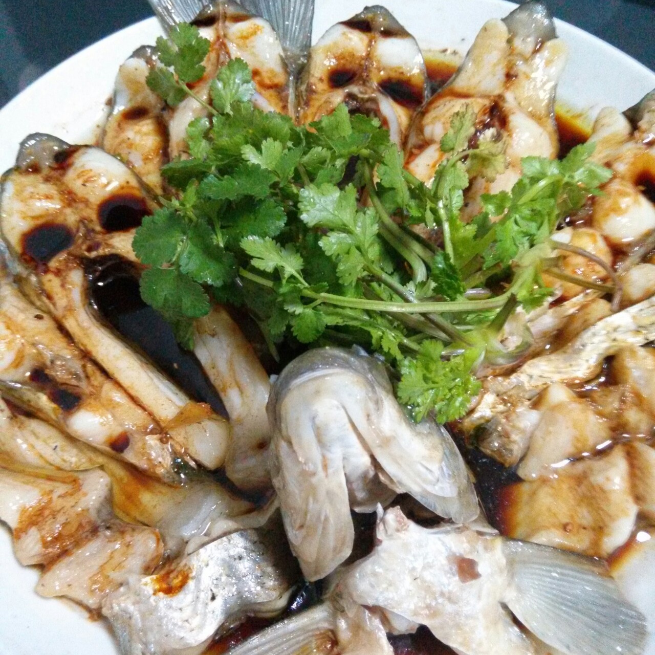孔雀开屏清蒸鱼
