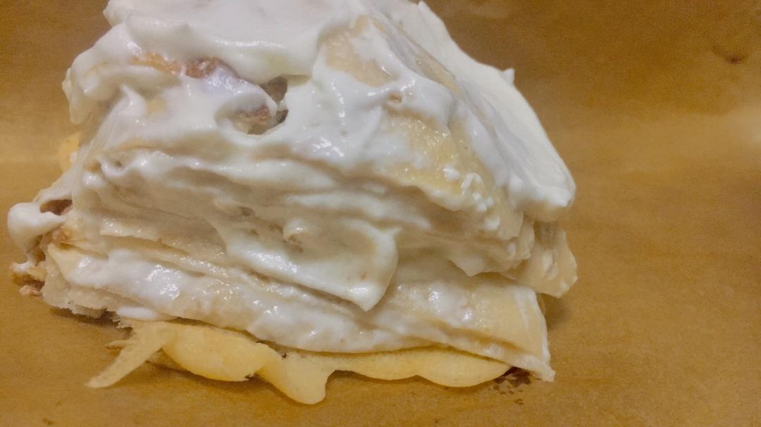 芒果千层蛋糕，100%成功告别煎皮无能