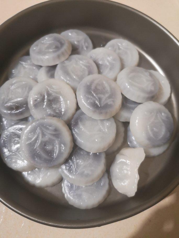 豆沙水晶饼