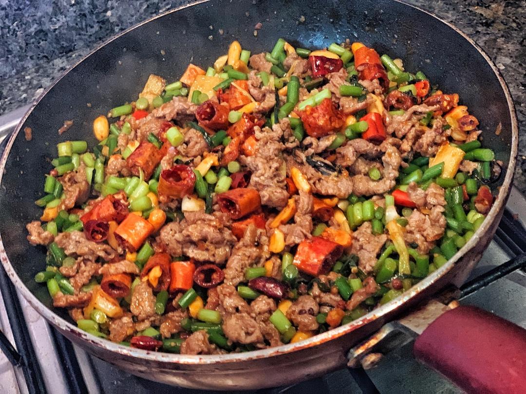 十八秒生爆牛肉