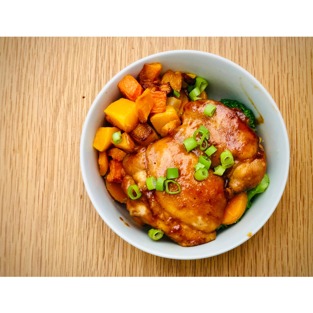 照烧鸡腿饭